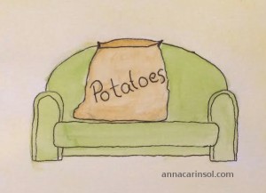 Soffa potatis couch potato